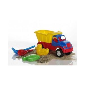 Set camion mare cu lopatica, grebla pentru copii Costinesti 33x33x16 cm imagine