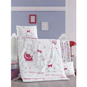 Set lenjerie 6 piese Bumbac Ranforce Family 120x60 cm imagine