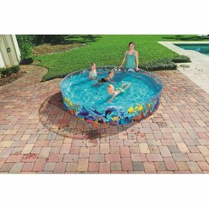 Piscina pentru copii Bestway Fill n Fun. 244 cm x 46 cm multicolor imagine