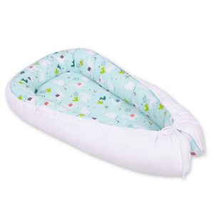 Babynest bebelusi pentru dormit Lama Mint White imagine