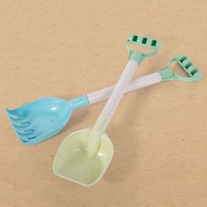 Set lopata si grebla 51 cm Woopie Sand Scoop imagine