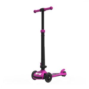 Trotineta pliabila cu lumini Power Scooter Roz imagine