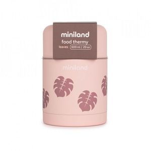 Termos mancare solida Miniland Terra Leaves 600 ml imagine