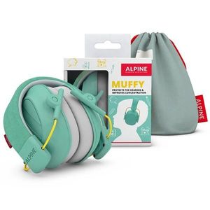 Casti antifonice ALPINE Muffy Kids pliabile pentru copii 5-16 ani SNR 25 verde menta ALP26498 imagine