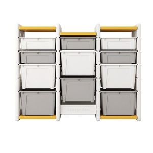 Dulap modular pentru depozitare jucarii Nichiduta 11 Storage Box Yellow imagine