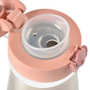 Sticla inox Beaba 350 ml Old Pink imagine