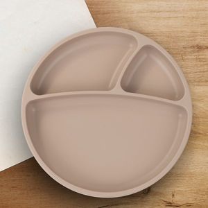 Farfurie compartimentata Minikoioi 100 premium silicone bubble beige imagine