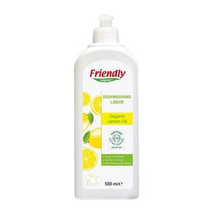 Detergent de vase cu aroma de lamaie Friendly Organic 1000 ml imagine