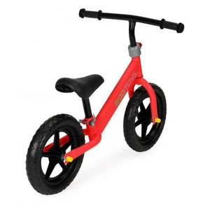 Bicicleta fara pedale cu roti din spuma Eva Ecotoys JM 763 Rosu imagine