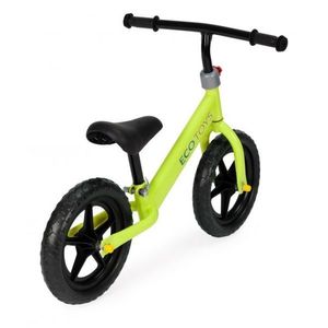 Bicicleta fara pedale cu roti din spuma Eva Ecotoys JM 763 Verde imagine