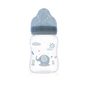 Biberon cu gat larg 0 luni+ 250 ml Moonlight Blue imagine