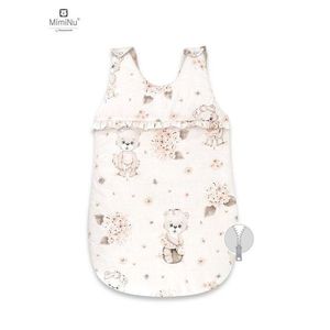 Sac de dormit pentru bebelusi MimiNu Design Powdery Pink Ballerina 0-6 luni imagine