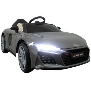 Masinuta electrica cu telecomanda Audi R8 107 cm R Sport Gri imagine