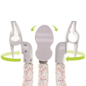 Arc cu jucarii pentru patut si carucior 4Baby Plush Arch vulpi marobej imagine