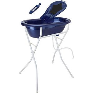 Sezlong de baie nou nascut pt cadita TopTop Xtra Blue perl Rotho babydesign imagine