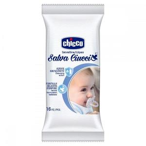 Servetele umede Chicco pentru curatare produse bebe 16buc 0luni+ imagine