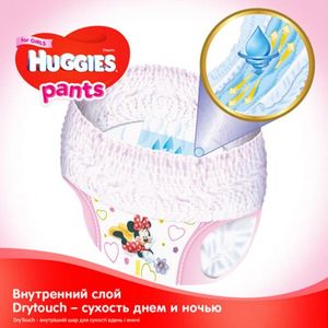 Scutece-chilotel Huggies Mega pack 3 Girl 6-11 kg 58 buc imagine