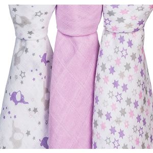 Scutece textile pentru bebelusi 3 buc BabyOno 04 Mov imagine