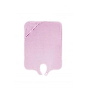 Prosop dublu de baie cu capison 80 x 100 cm Pink imagine