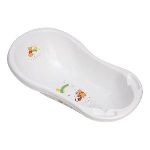 Cadita bebe Disney cu dop de scurgere Winnie the Pooh White imagine