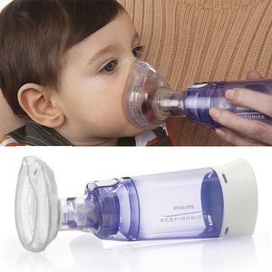 Camera de inhalare Philips Respironics Optichamber Diamond cu masca 0-18 luni imagine