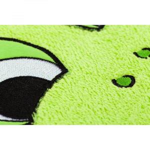 Prosop brodat Frog green 75x75 cm Fillikid imagine