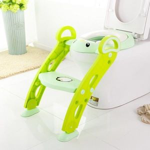 Reductor pentru toaleta cu scarita Little Mom Pinguin Green imagine