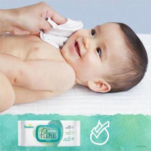 Servetele umede Pampers Aqua Pure 3 pachete 144 buc imagine