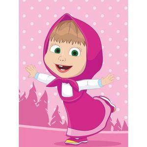 Prosop fata Masha and the Bear SunCity imagine