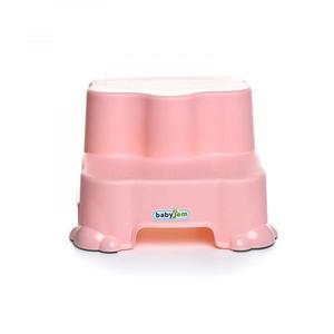 Inaltator cu doua trepte BabyJem Step Stool Roz imagine