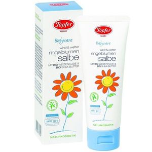 Balsam Bio pentru copii piele uscata protectie vant si intemperii 75 ml Topfer imagine