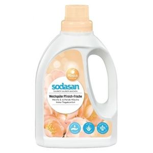 Balsam bio pentru rufe cu piersica si aloe 750ml Sodasan imagine