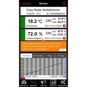 Sistem meteo SmartHome cu senzori wireless si comunicare cu smartphone WEATHERHUB imagine