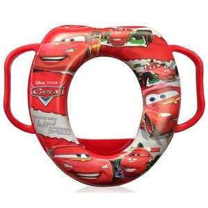 Reductor moale pentru toaleta cu manere Disney Cars Red imagine