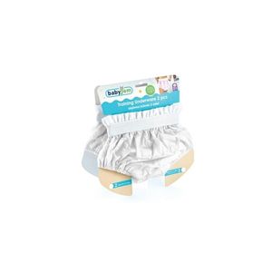 Set 2 chilotei antrenament BabyJem nr.2 12-14 kg White imagine