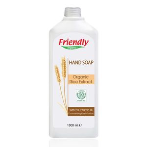 Sapun lichid pentru maini cu extract de orez 1000 ml Friendly Organic imagine