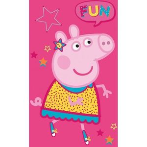 Prosop fata Peppa Pig 30x50 cm SunCity imagine