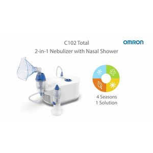 Nebulizator 2 in 1 cu compresor si dus nazal Omron C102 Total imagine