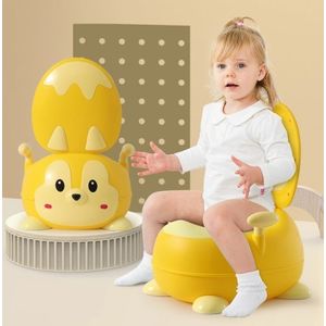 Olita 2 in 1 cu adaptor moale Little Mom Squirrel Yellow imagine