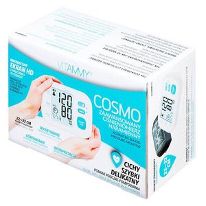 Tensiometru electronic de brat Vitammy Cosmo manseta 22-32 cm albturcoaz imagine