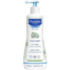 Lotiune de corp hidratanta pentru piele normala Hydra Bebe, 500 ml, Mustela imagine