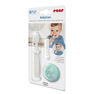 Set periute de dinti din silicon pentru antrenament BabyCare REER 79253 imagine