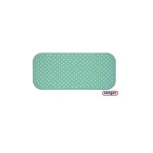 Covoras antiderapant pentru cada cu ventuze 76x34 cm verde menta imagine