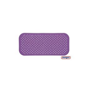 Covoras antiderapant pentru cada cu ventuze 76x34 cm violet imagine