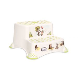 Inaltator dublu pentru baie antiderapant Disney Bear and Friends White imagine