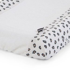 Husa saltea de infasat Childhome Jerse Frotir Leopard imagine