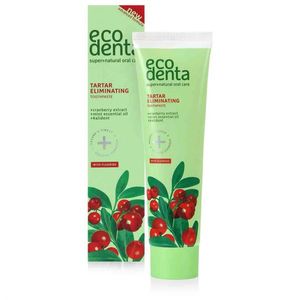 Pasta de dinti 2 in 1 anti-tartru cu efect racoritor cu extract de coacaze si Kalident Ecodenta 100ml imagine