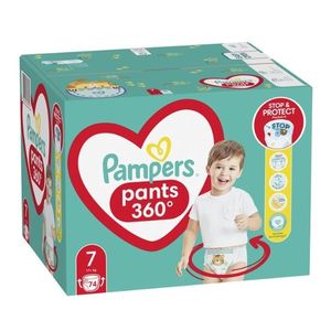 Scutece-chilotel Pampers Pants Mega Box Marimea 7 17+ kg 74 buc imagine