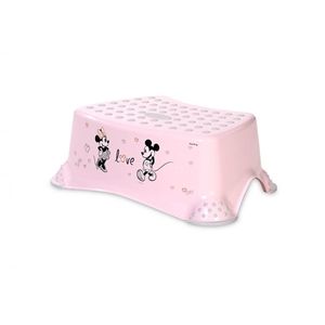 Inaltator pentru baie antiderapant Disney Minnie Love Light Pink imagine