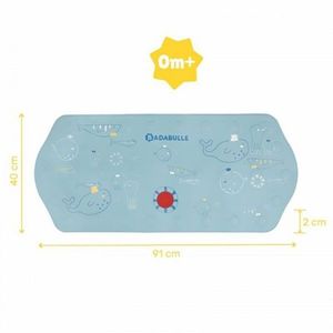 Covor XXL antiderapant pentru cada cu senzor de temperatura Badabulle imagine